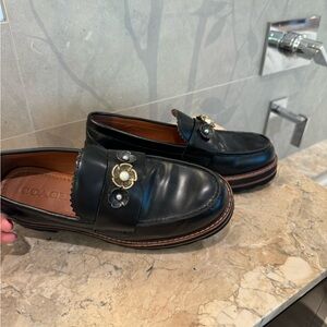 Nightly worn Coach loafers